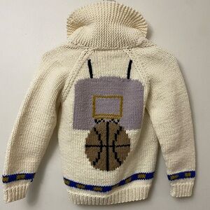 Vintage Wool Sweater- one of a kind- size 8/9 kids